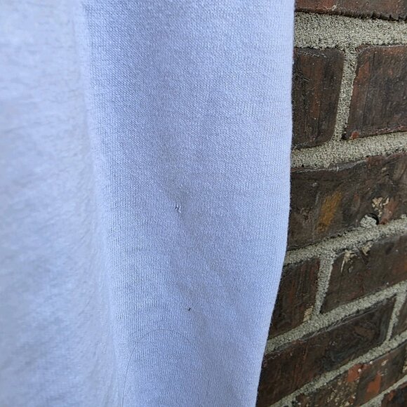 VTG 90s Love Birds Tropical Parrots US Postage Stamp White T-Shirt Retro - Picture 3 of 7